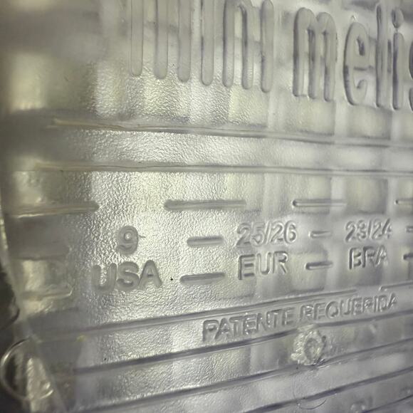 Mini Melissa Emoji Jelly‎ Toddler Girls Sandals Size 9C - Picture 5 of 5